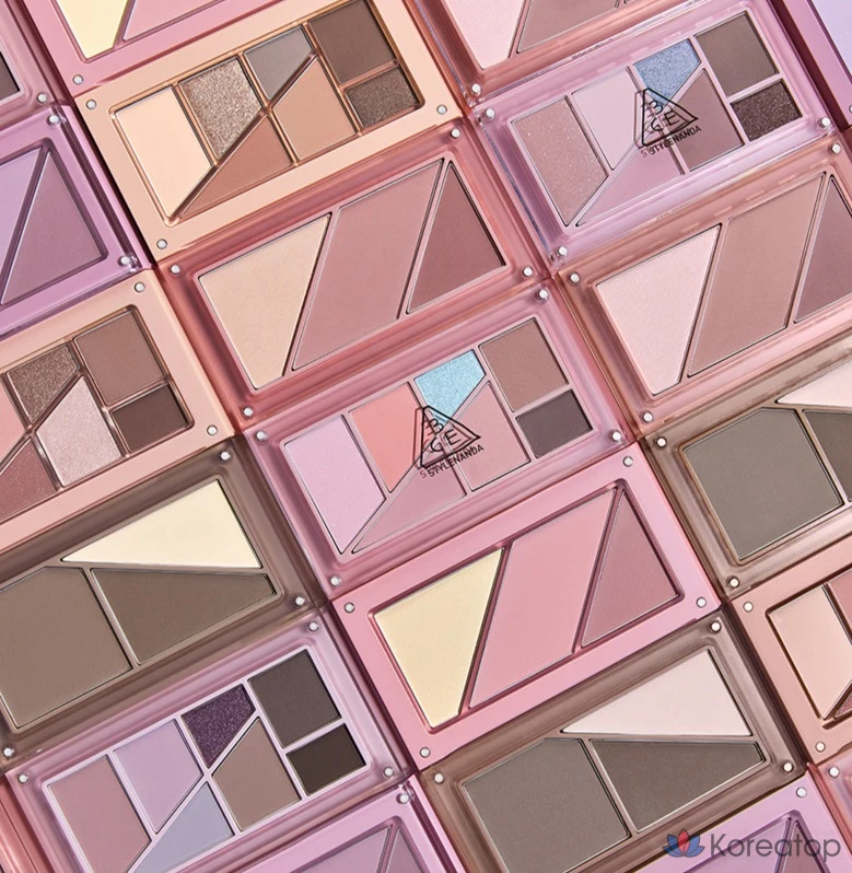 Палетка теней 3CE Layer It All, 1 шт., Mob Chic, фото 4