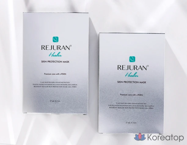 Защитная маска для кожи REJURAN Healer, 27 мл, 5 штук, 2 упаковки, фото 8