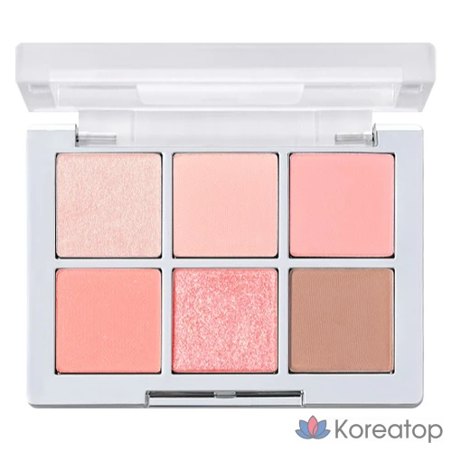 Палетка теней для век 2an Better Me Eye Palette, оттенок 12 Bubble Gum, 4.5 г, 1 шт.