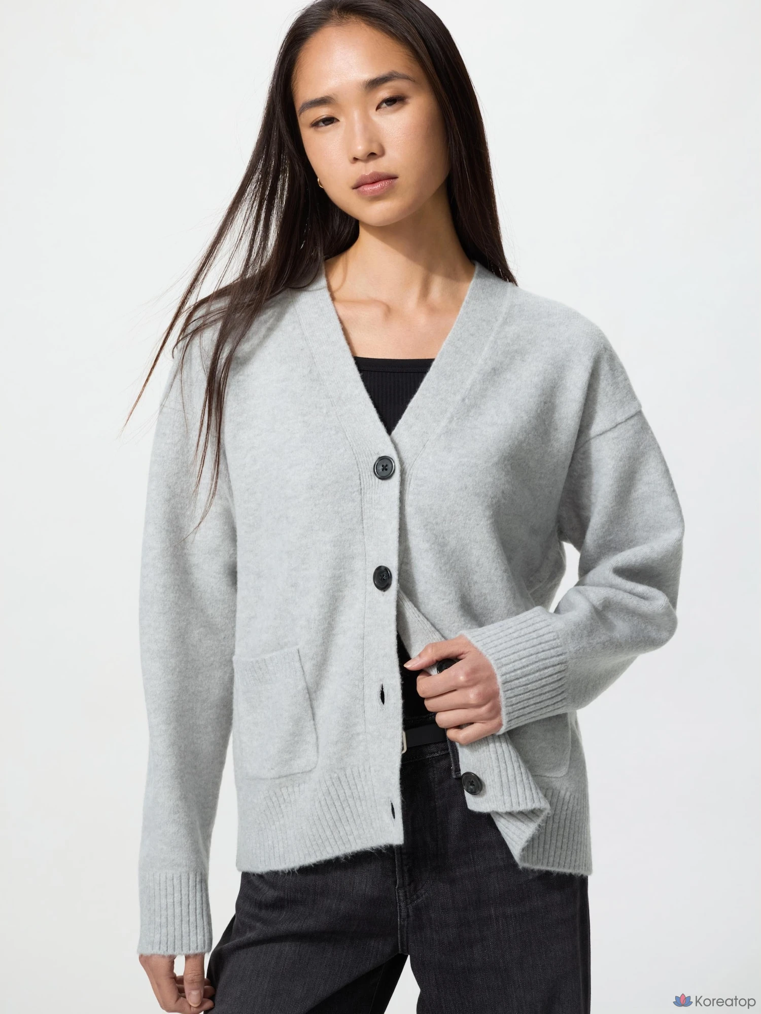 Кардиган Uniqlo Souffle Yarn Relax Cardigan