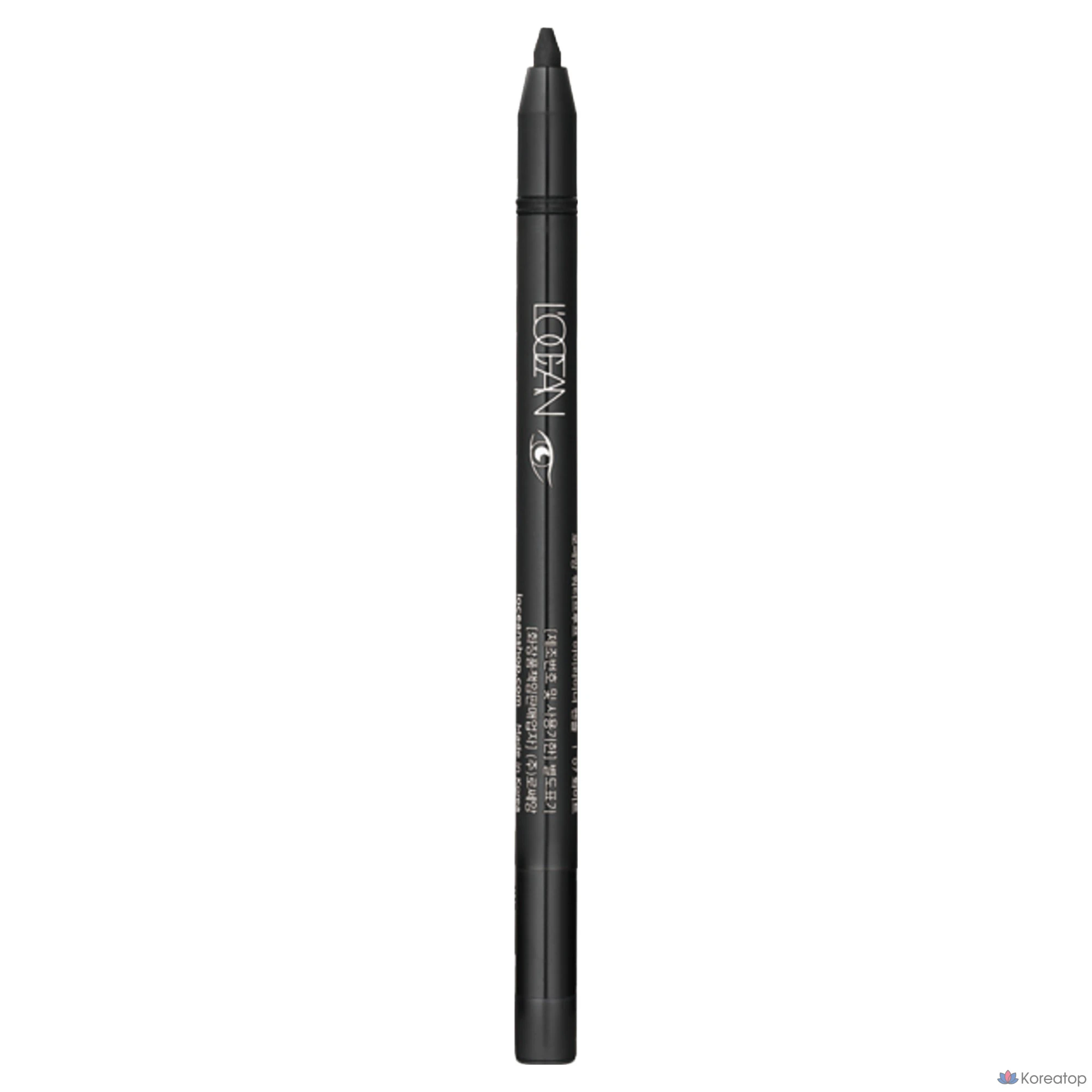 Гелевая подводка для глаз L'OCEAN Airtight Auto Gel Eyeliner, № 01, насыщенный черный цвет, 1 шт.