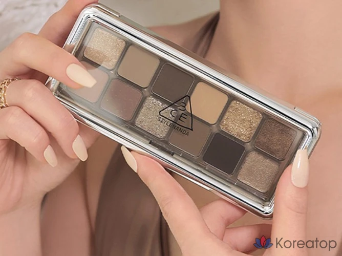 Палетка теней для век 3CE Newtake, оттенки RAW NEUTRALS, 1 шт., фото 3