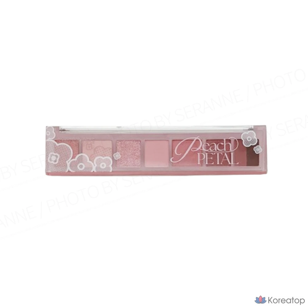 Палитра теней Peripera Alltake Mood Palette 007 Let's Go See the Peach at My House, 1 шт.