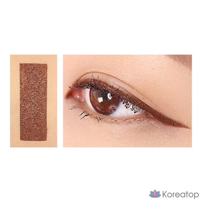 Гелевая подводка для глаз Lilybyred Stareyes Nine to Nine, 0,5 г, оттенок 02 Glam Mocha, 1 шт., фото 2