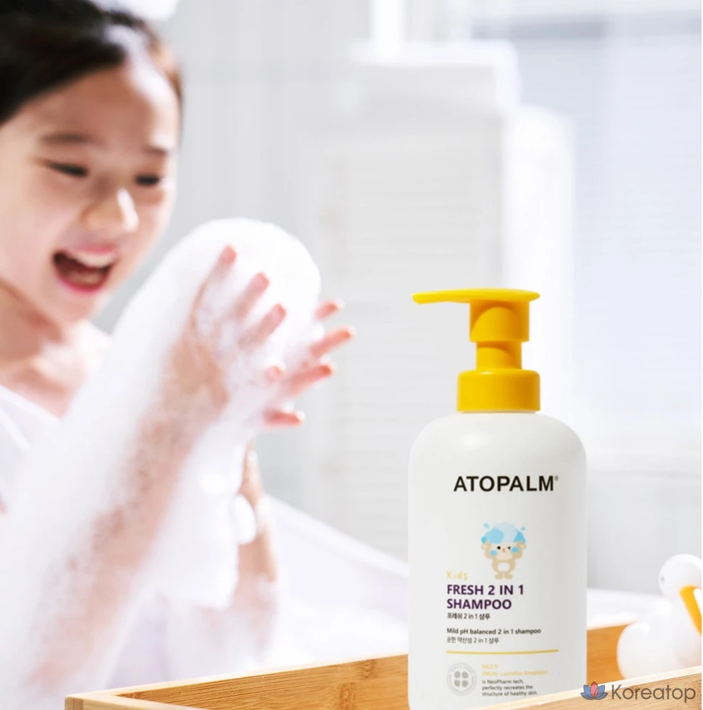 Детский шампунь-пюре Atopalm Children's Fresh 2-в-1, 460 мл, 1 шт.