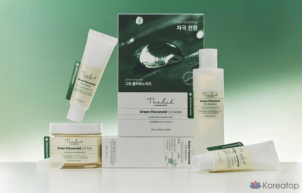 Маска THE LAB by blanc doux Green Flavonoid 2.0, упаковка из 10 штук, упаковка из 6 штук, фото 9