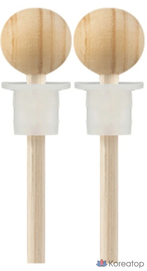 Автомобильный освежитель воздуха Kundal Perfume 75 мл (2 шт.) + деревянные шарики-палочки 2 шт., Flower Hill, 1 комплект, фото 2