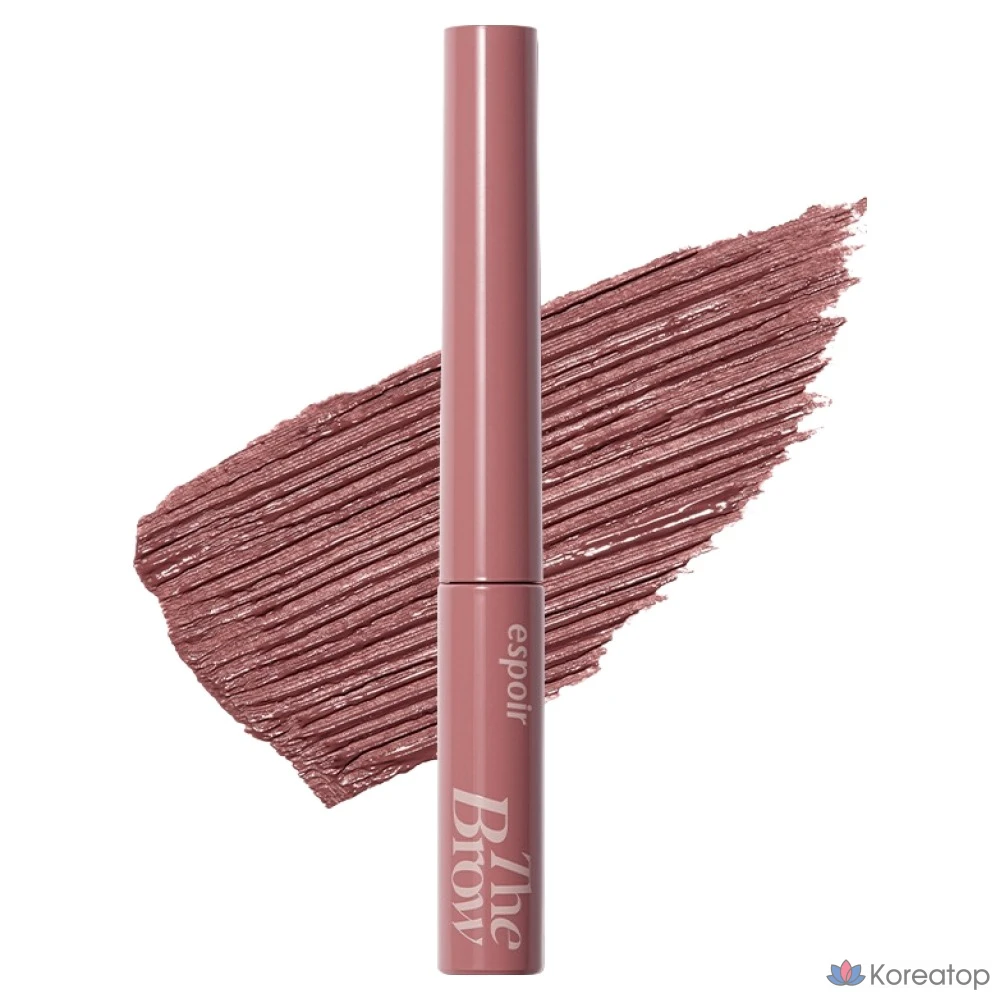 Фиксирующая краска для бровей Espoir The Brow Color Fixing Cara, 3 г, № 6, розово-коричневый, 1 шт.