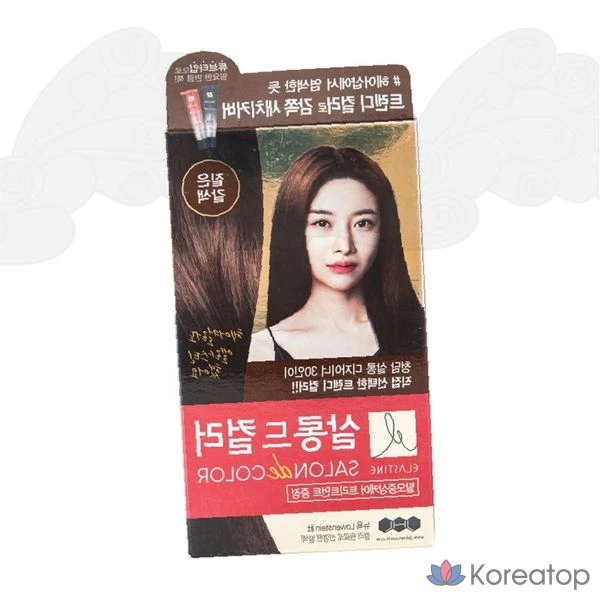 Краска для волос, коричневая, для самостоятельного окрашивания, 1 шт.