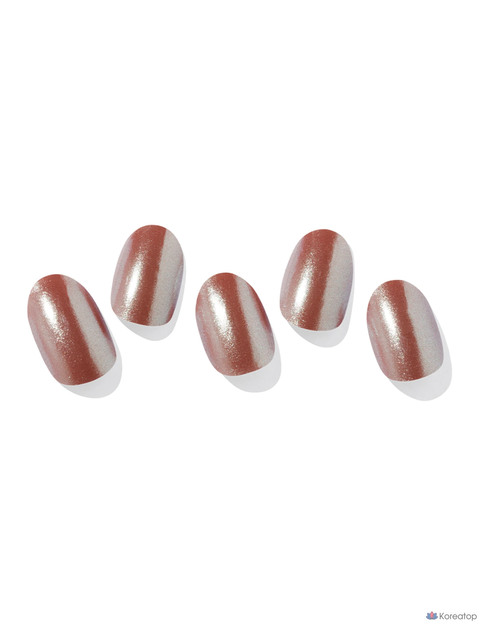 Гель-лак для ногтей Ohora Gel Strip Nail, оттенок N Chocolate Chrome, 1 шт., фото 2