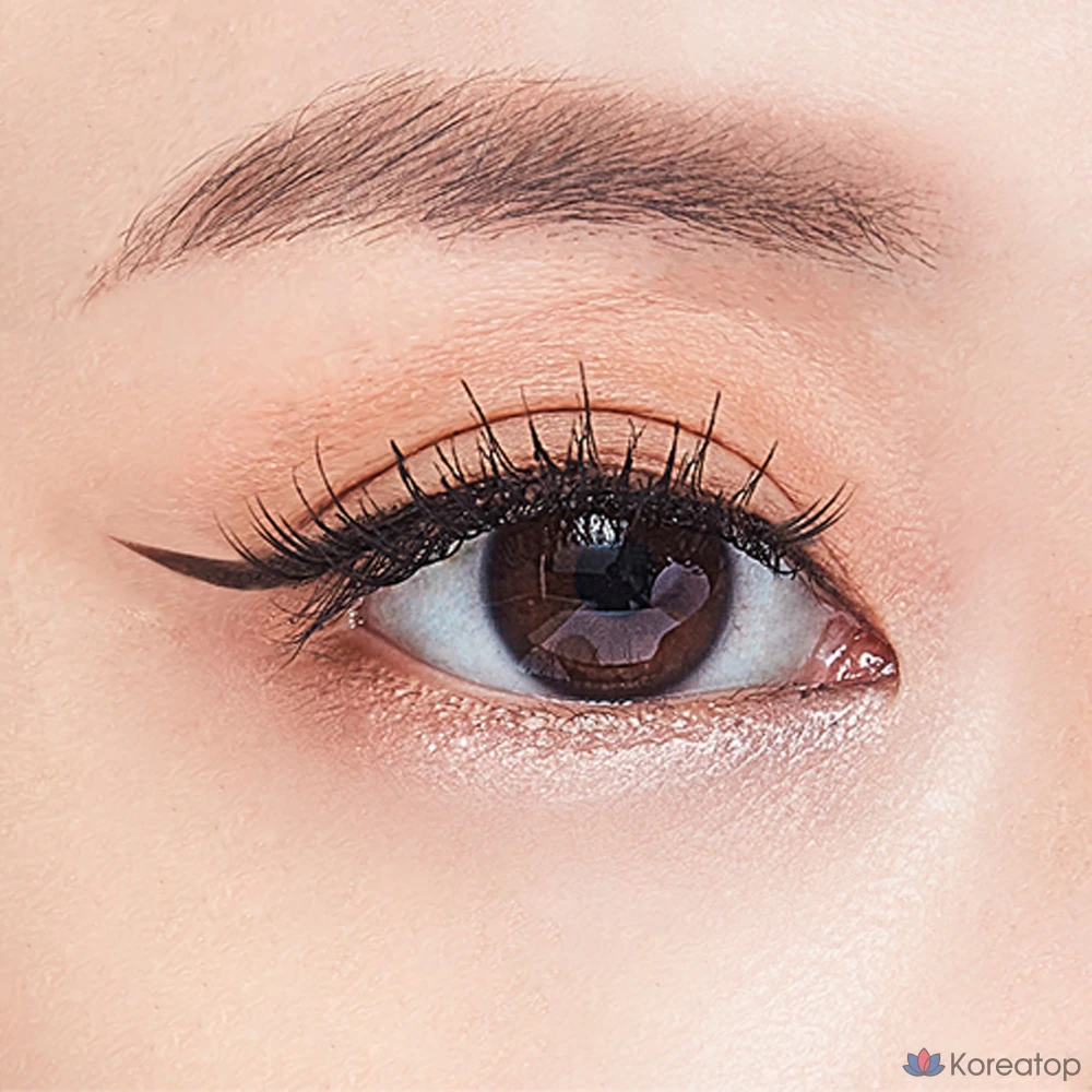 Гелевая подводка для глаз L'OCEAN Airtight Auto Gel Eyeliner, № 01, насыщенный черный цвет, 1 шт.