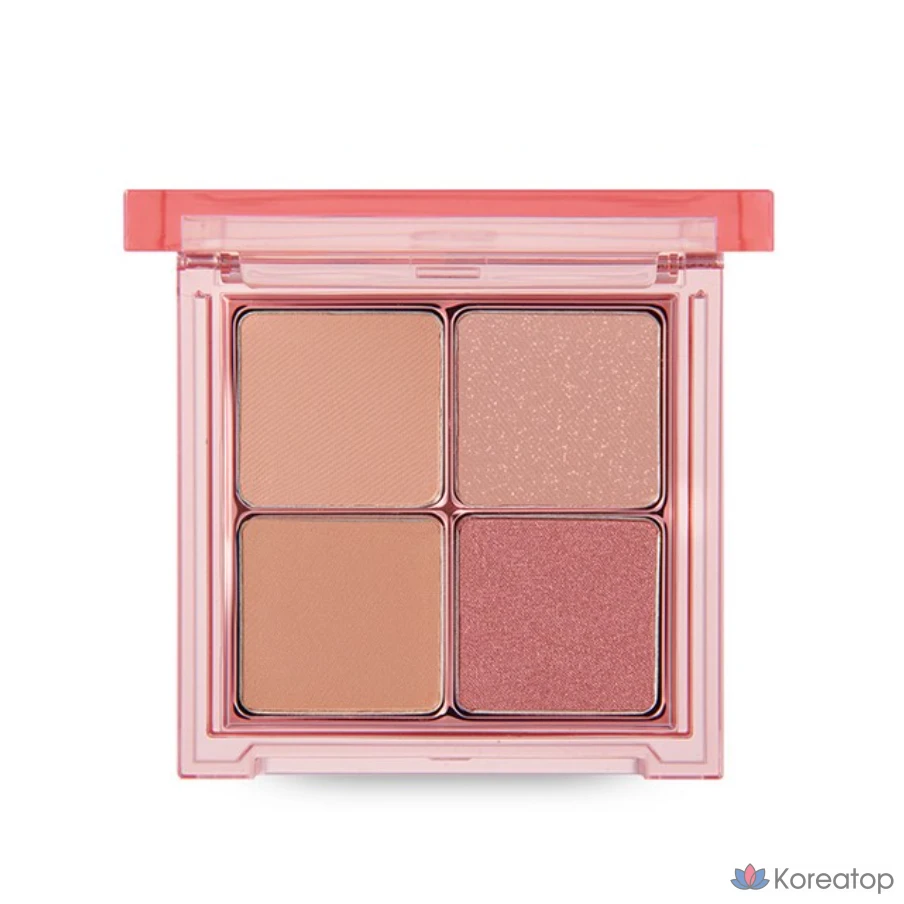 Палетка теней для век Vanillaco Mood On Eye Palette, № 02 Mellow Coral, 1 шт.