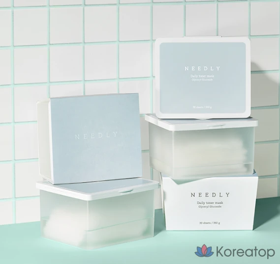 Тонизирующая маска для лица Needly Daily Toner Mask 350 г, 3 шт., 30 шт., фото 5