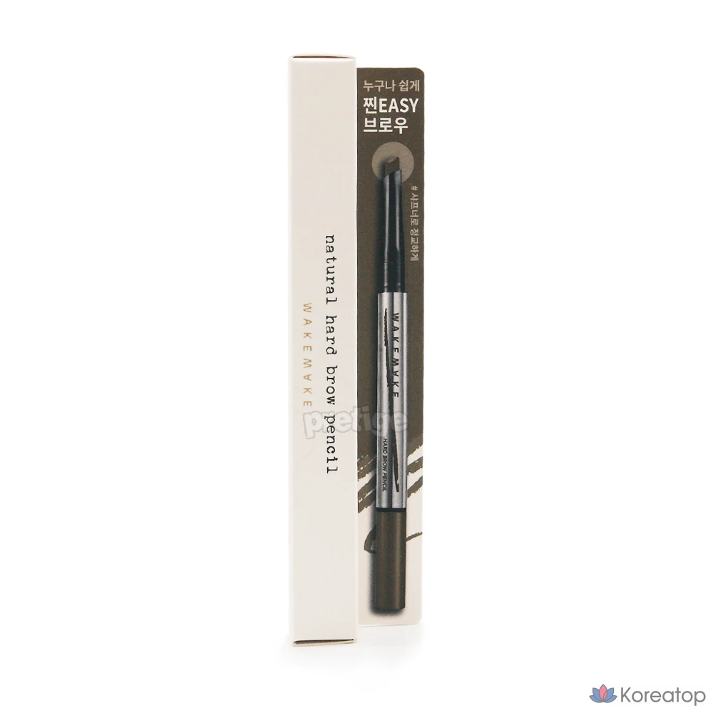 Карандаш для бровей WAKEMAKE Natural Hard Brow Pencil, оттенок 05 Natural Gray, 1 шт.