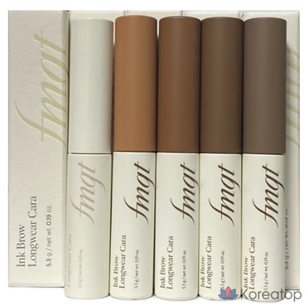 Тени для бровей The Face Shop FMGT Ink Brow Longwear Cara 5, 5 г, № 03 Эспрессо, 1 шт.