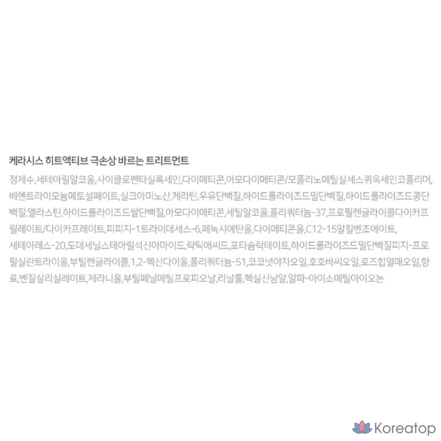 KeraSys Heat Active Extreme Damage Treatment, 220 мл, 1 шт.