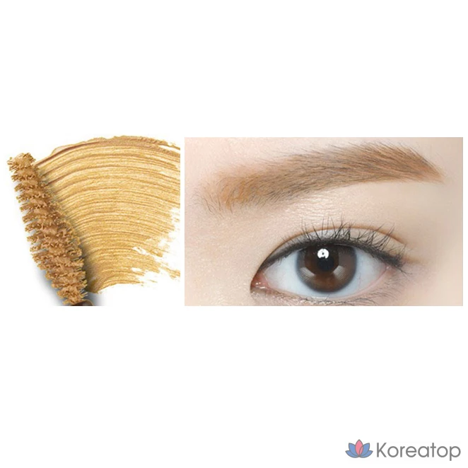 Накладные брови Etude Pure False Eyebrow Cara, 4,5 г, № 5, светло-коричневый, 1 шт., фото 3