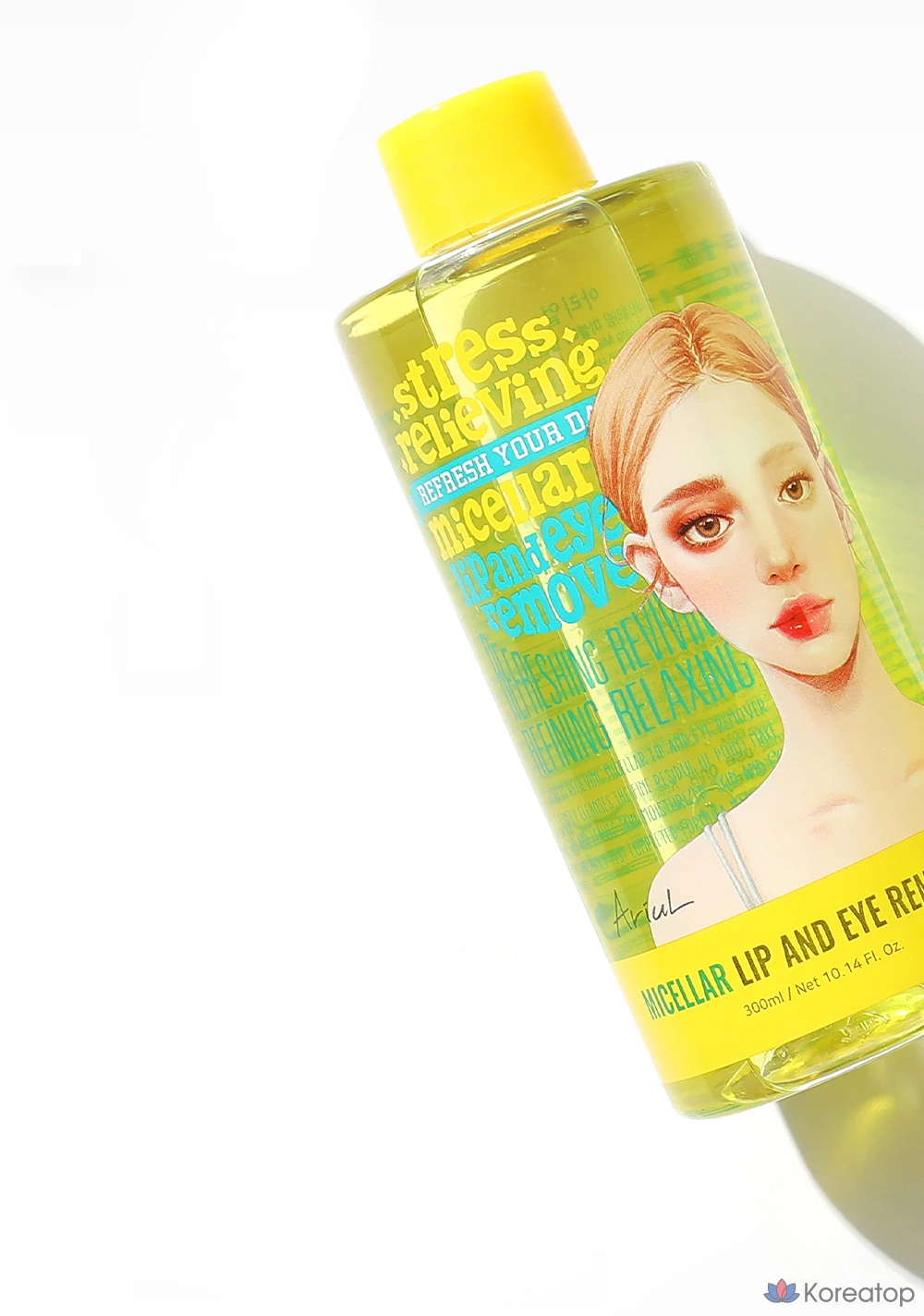 Мицеллярное средство для снятия макияжа с губ и глаз Ariel, 300 мл, 1 шт., фото 3