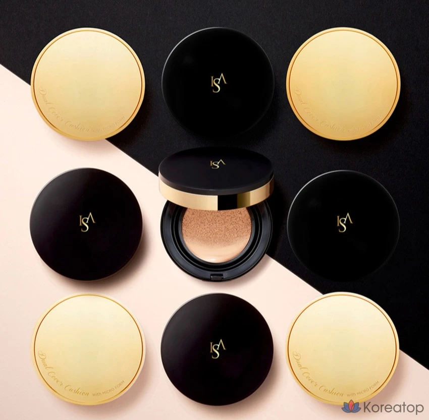 Тональный крем Isa Knox Dual Cover Cushion 15 г, № 21, светло-бежевый, 1 шт., фото 7