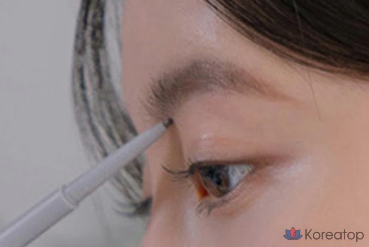 Автоматический карандаш для бровей ROM&ND Hanol Sharp, 0,17 г, цвет W1, нежно-коричневый, 1 шт., фото 7