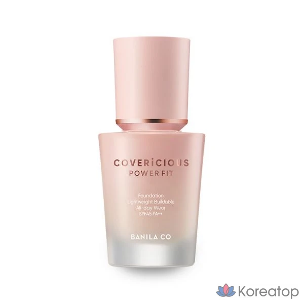 Тональный крем Covericious Power Fit Foundation 30 мл (SPF 45 PA++), 1 шт.