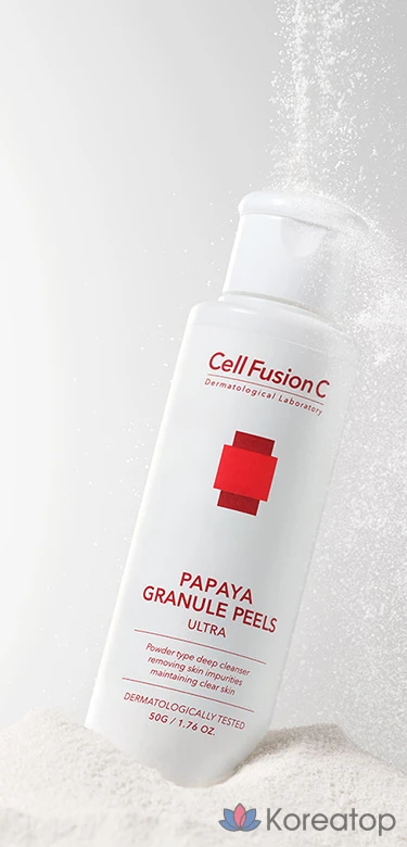 Очищающая пудра Cellfusion C Papaya Granule Fills Ultra, 50 г, 1 шт.
