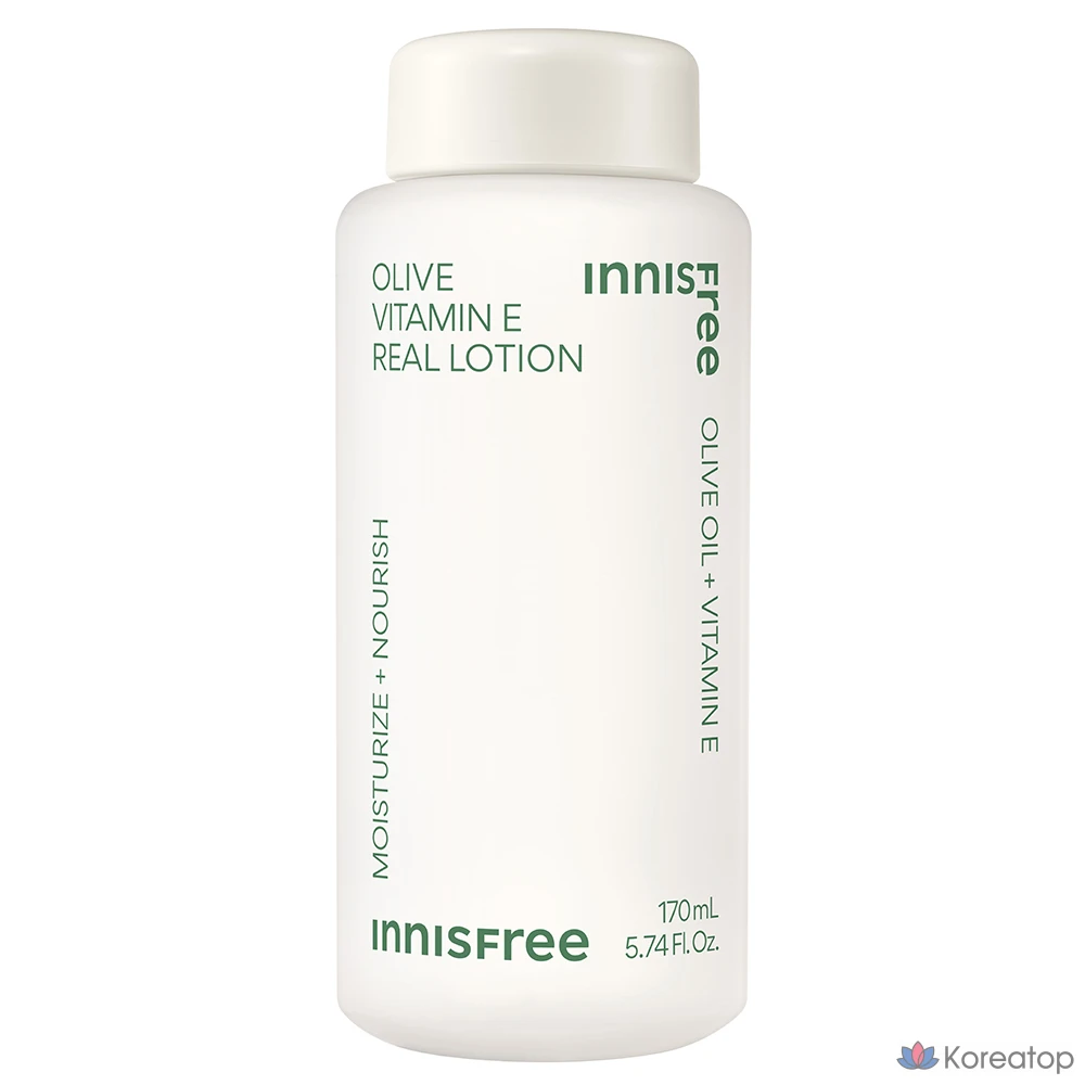 Лосьон Innisfree Olive Vitamin E Real Lotion, 170 г, 170 мл, 1 шт.