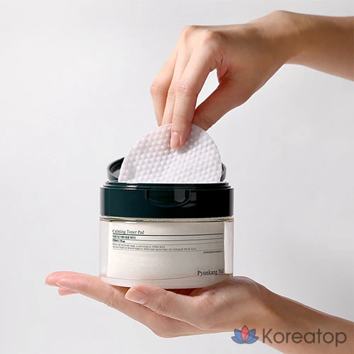 Тонизирующие подушечки для лица Pyungangyul Calming Toner Pad, 230 мл, 70 листов, 1 упаковка.
