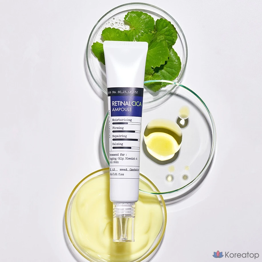 Ампула Derma Factory Retinal Cica, 30 мл, 1 шт.