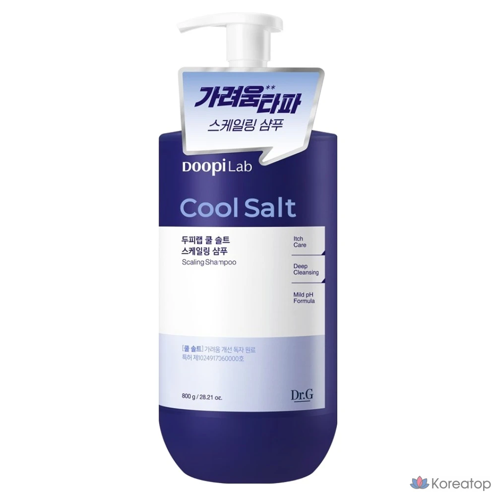 Функциональный шампунь Dr.G Scalp Lab Cool Salt Scaling, 800 г, 1 шт.
