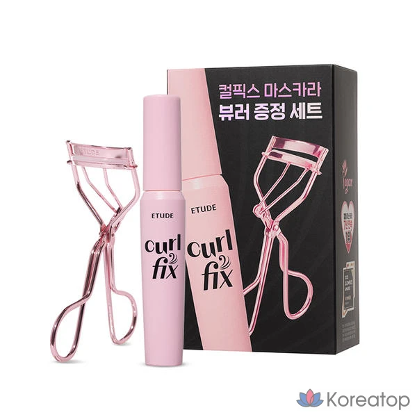 Тушь для ресниц Etude House Curl Fix, 8 г, черный, 1 шт.