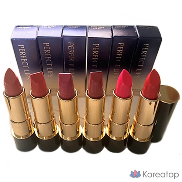 Помада Tony Moly Perfect Lips Rouge Intense 3,5 г (№ 1-06), 1 шт., № 04 Sensual Rose