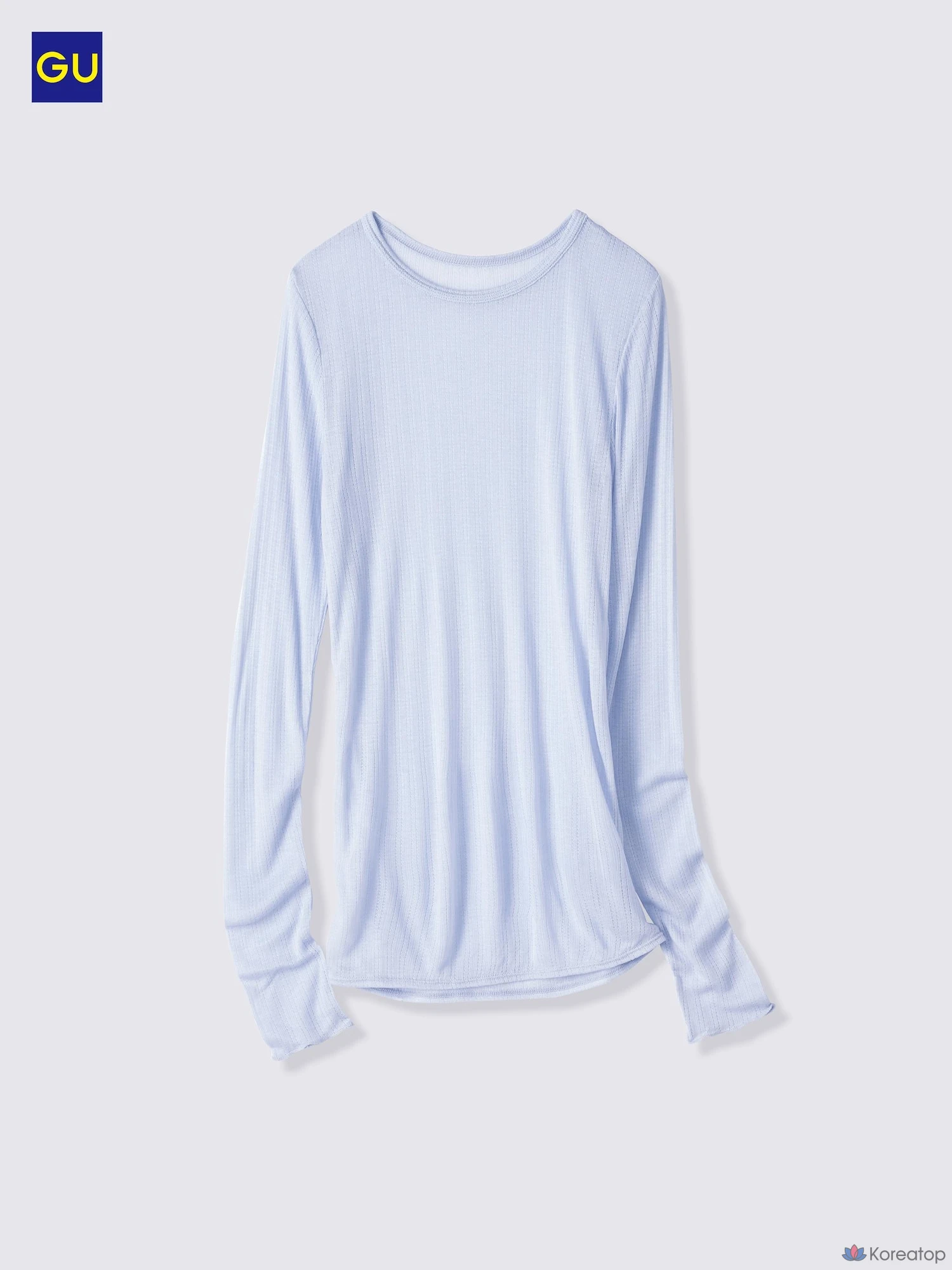 Футболка Uniqlo Warm Pointelle Crew Neck T