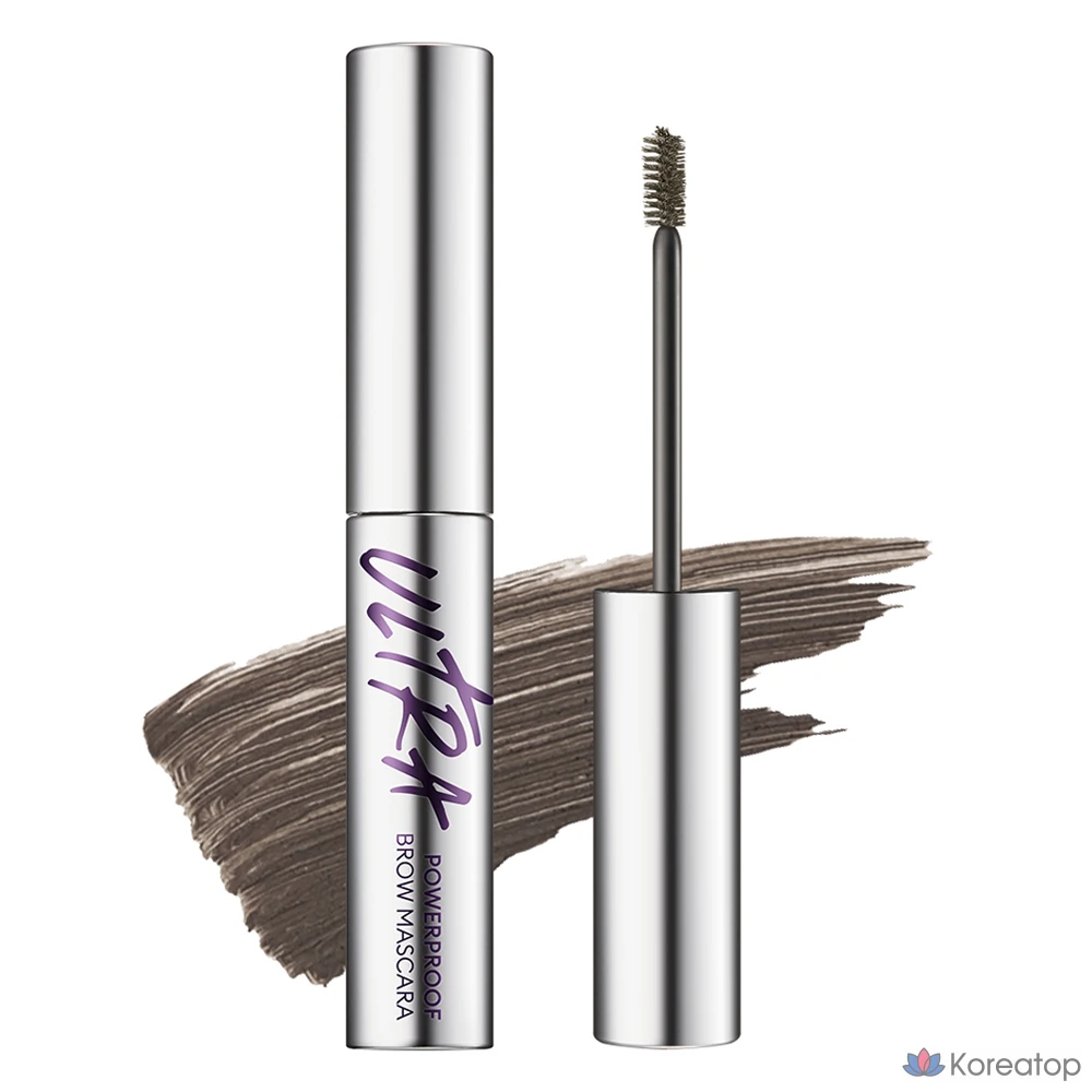 Корректор для бровей Missha Ultra Powerproof Brow Cara, 4 г, серо-коричневый, 1 шт.