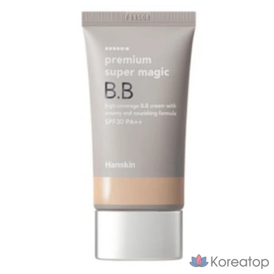 BB-крем HANSKIN Premium Super Magic, бежевый, 45 г, 1 шт.