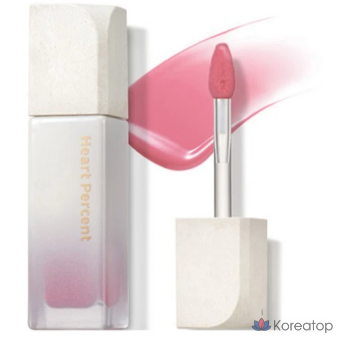 Тональный крем Heart Percent Dot On Mood Pure Glow Tint, цвет «Розовая роза» (№ 02), 1 шт.