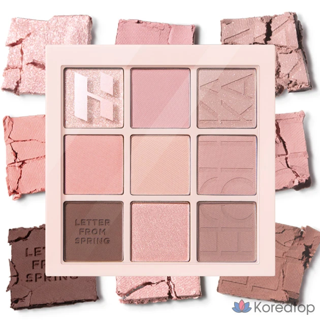 Палетка теней для век My Favorite Mood Eye Palette 11 Letter from Spring, 1 шт., фото 2