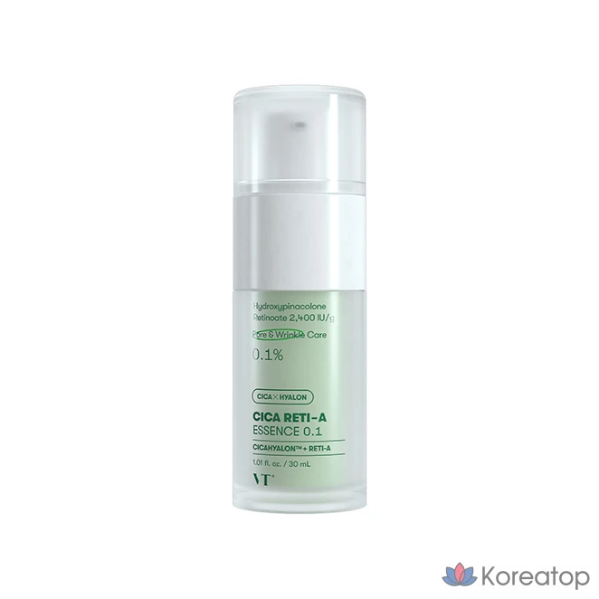 Эссенция VT Cosmetic Cica Reti-A 0.1, 30 мл, 1 шт.