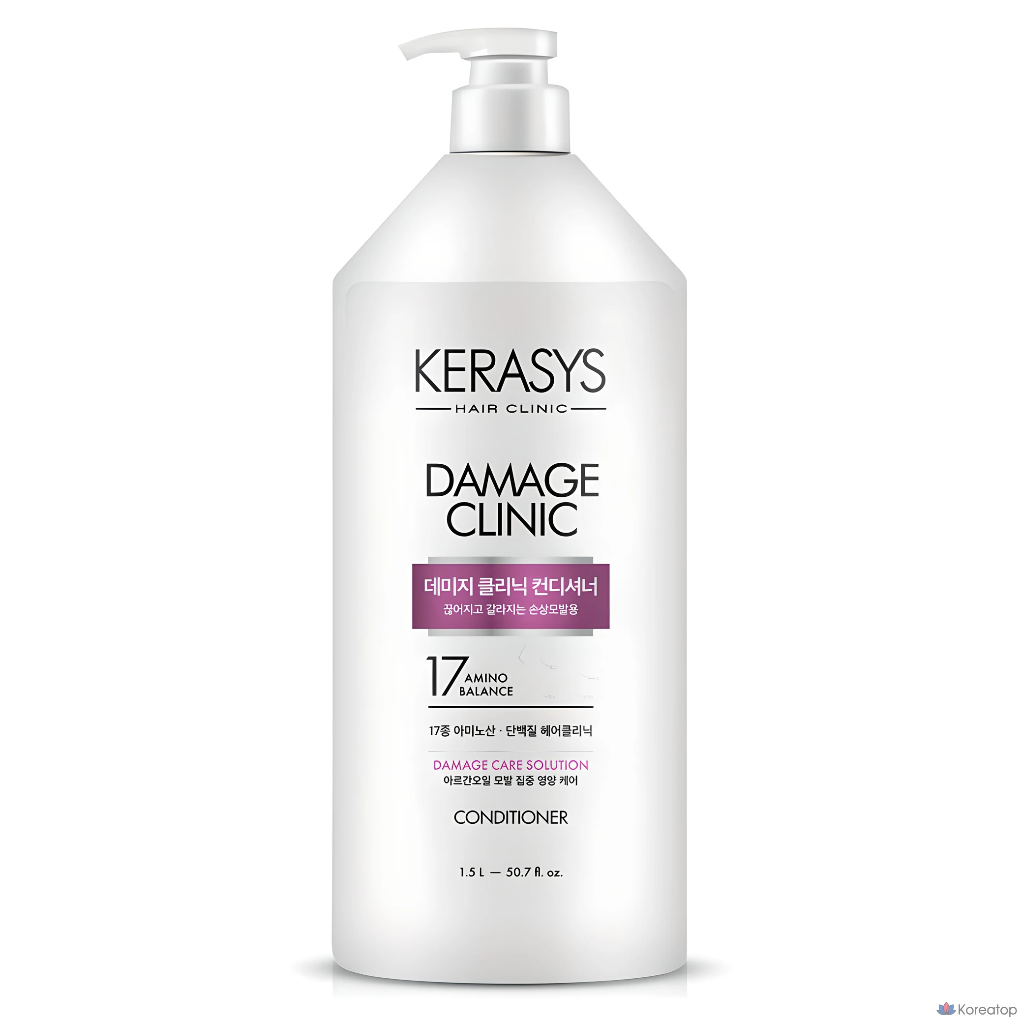 Протеиновый кондиционер для волос KeraSys Damage Clinic, 1,5 л, 1 шт.