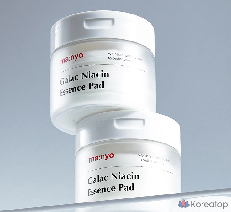 Эндоплазматические подушечки Manyo Factory Galac с ниацином, 300 мл, 80 листов, 1 упаковка.
