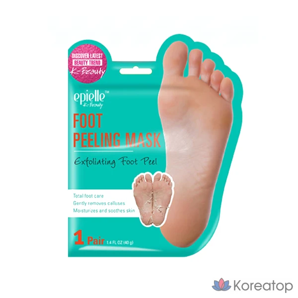 Набор отшелушивающих масок для ног Epielle, 2 шт., 3 шт., 40 г