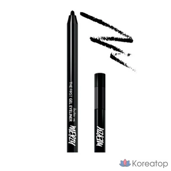 Гелевая подводка для глаз MERZY the First 0,5 г, G1 Black Moon, 1 шт.