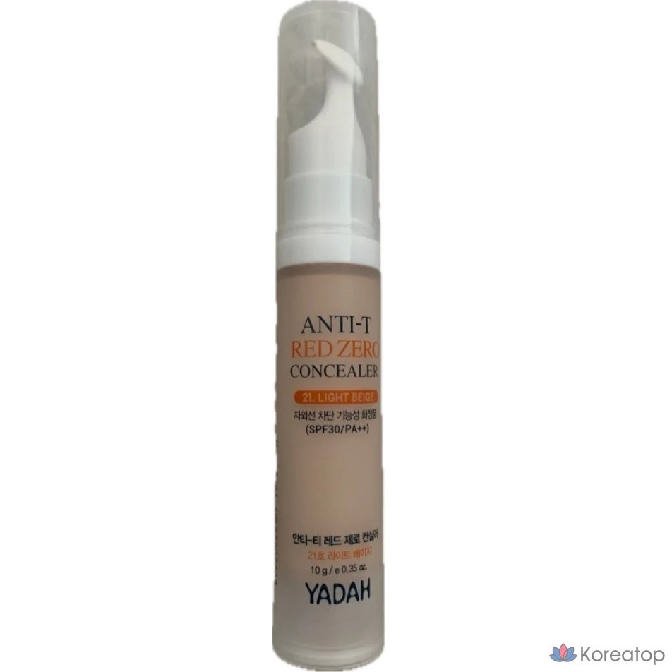 Консилер Yadah Anti-T Red Zero 10 г, Светло-бежевый, 1 шт.