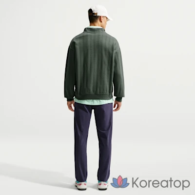 Топ для гольфа мужской Nike Fairway Fresh Therma-FIT Oversized Half-Zip, фото 5