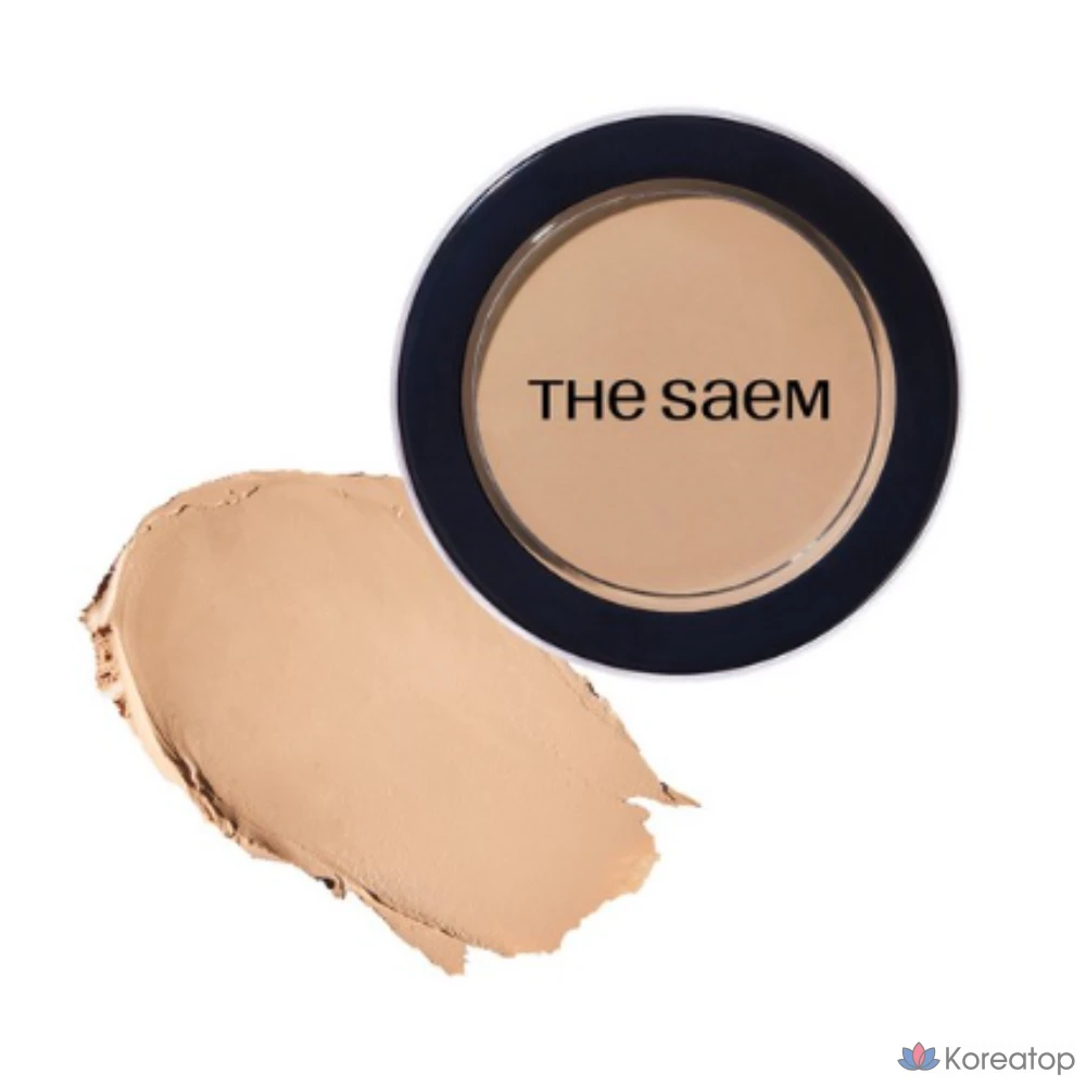 Консилер The Saem Cover Perfection Pot, 6 г, 01 Прозрачно-бежевый, 1 шт.
