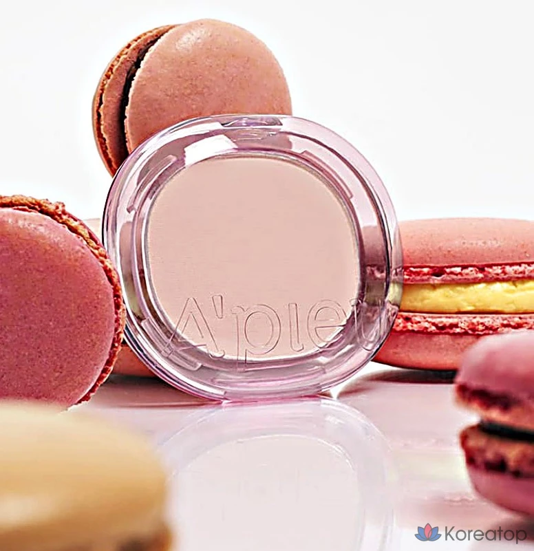 Пастельные румяна A'Pieu Juicy Pang 3,7 г, CR02, цвет абрикосовый хлопок, 1 шт., фото 2