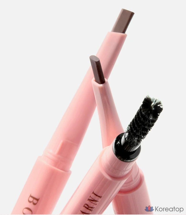 Карандаш для бровей Bouquet Garni Auto Pencil Slim Eyebrow, 0.2g, светло-коричневый, 1 шт., фото 6