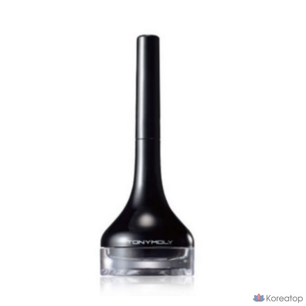 Гелевая подводка для глаз Tony Moly Back с длинной кистью, черный цвет, 1 шт.