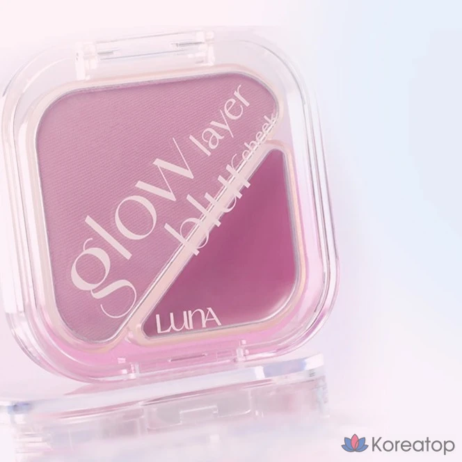 Румяна Luna Glow Layer Blur Cheek, 8,5 г, 12 штук, Mob Rabbits, 1 шт., фото 3