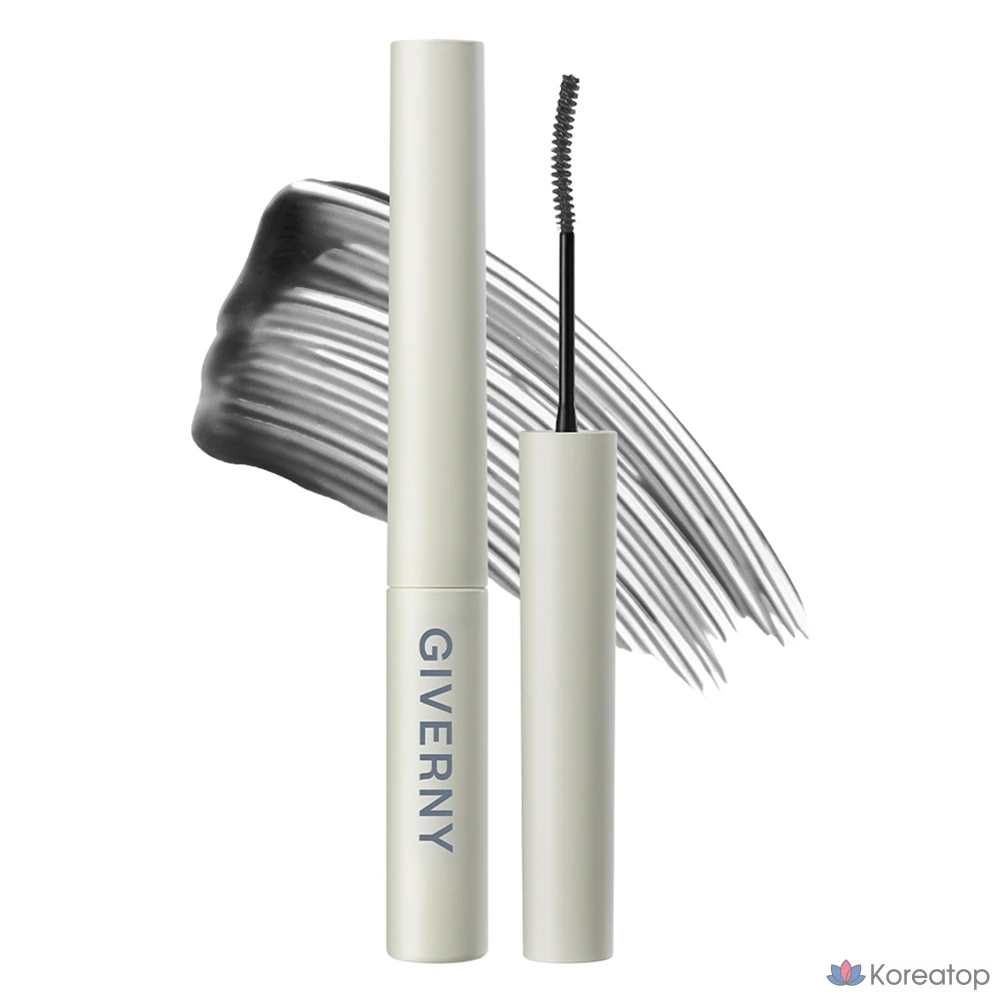 Фиксатор для туши Giverny Close-Fixing Sensitive Mascara Fixer 3 г, полупрозрачный черный, 1 шт.